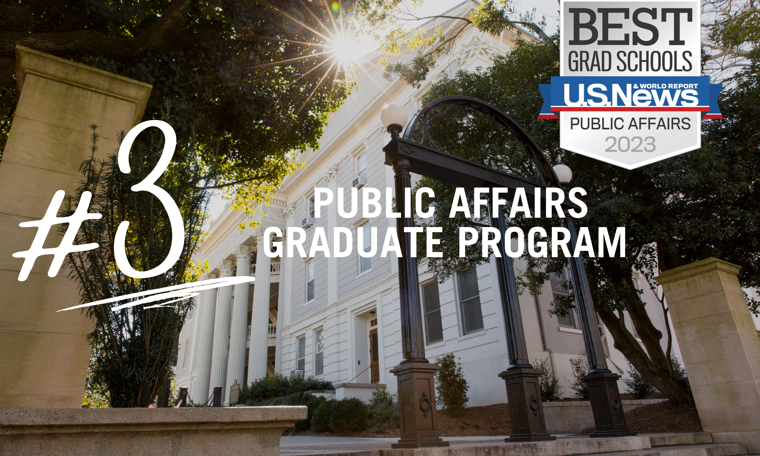SPIA Ranks #3 in the Nation for Public Affairs Graduate Programs