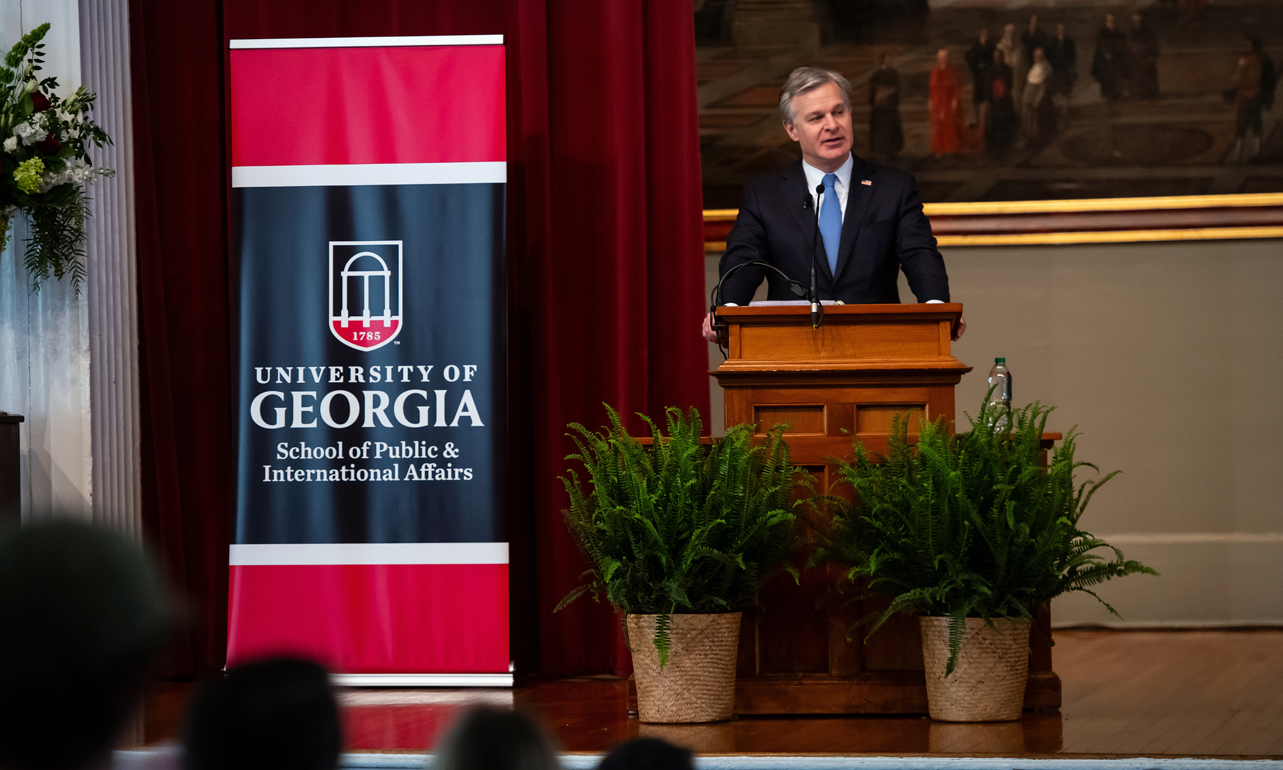FBI Director Delivers Annual Getzen Lecture on Government Accountability