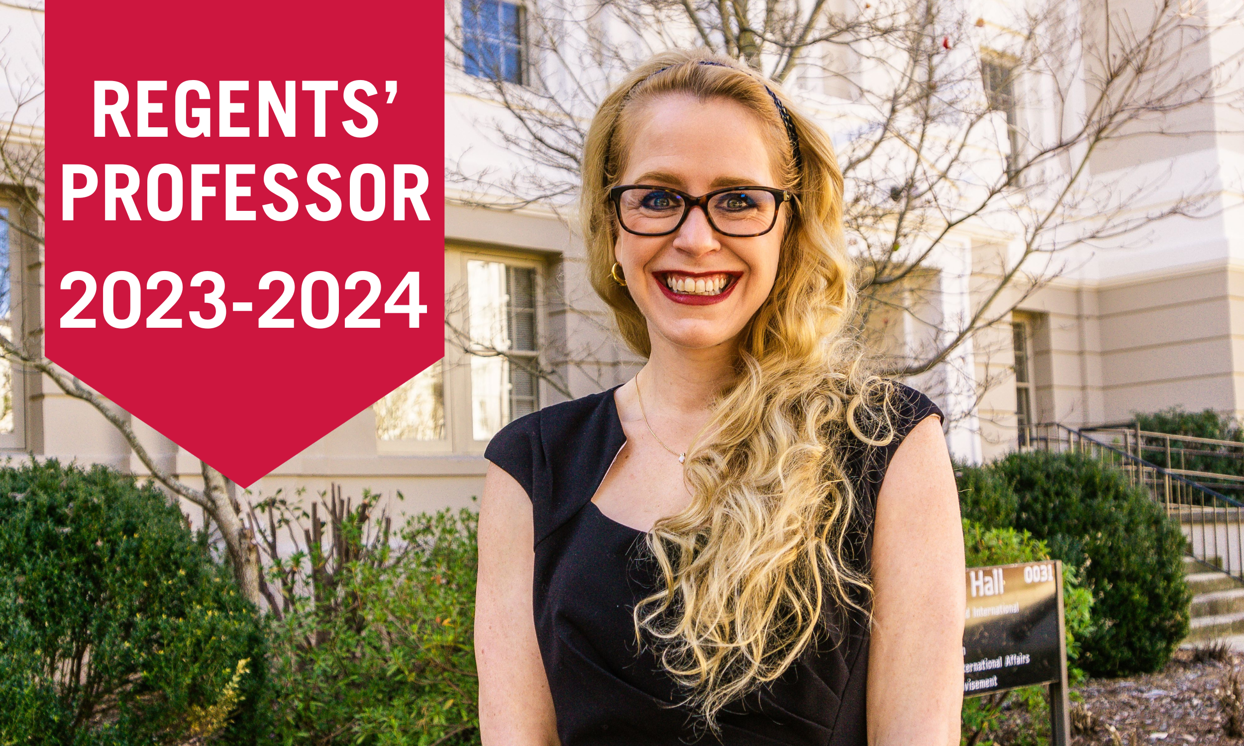 Dr. Murdie Named 2023-2024 Regents’ Professor